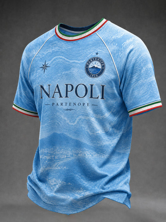 Men's Naples Football Short Sleeve T-shirt
