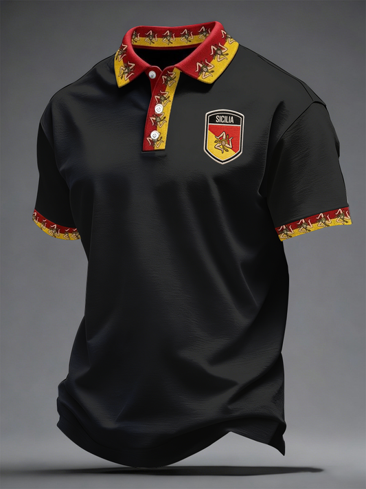 Men's Sicilia Trinacria Shirt