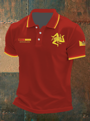 Men's Sicilia Trinacria Shirt