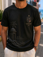 Men's Puerto Rico Printed short sleeves t-shirt
