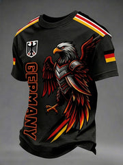 Men's Germany Football Printed T-shirt
