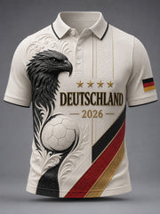 Men's Germany Football Fan Printed Shirt