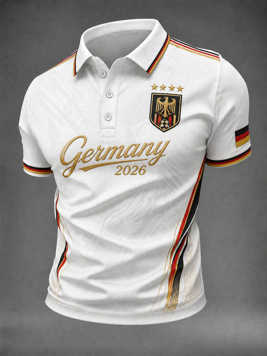 Men's Germany Football Printed Shirt