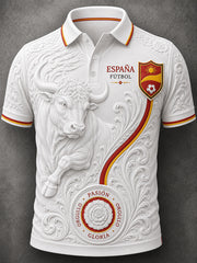 Men's Spain Futbol Fan 2026 Shirt