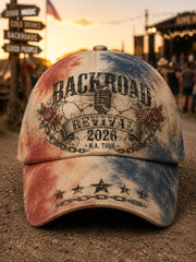 Unisex Country Rock Tour 2026 Graphic Cap