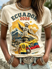 Women's short-sleeved T-shirt