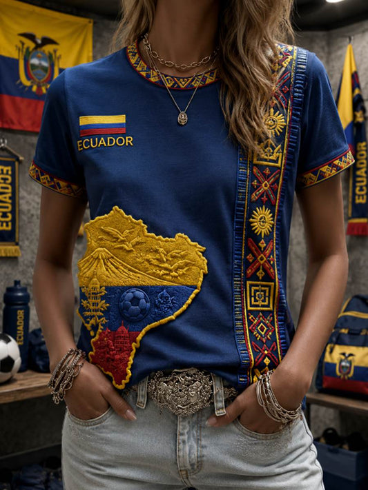 Women's short-sleeved T-shirt