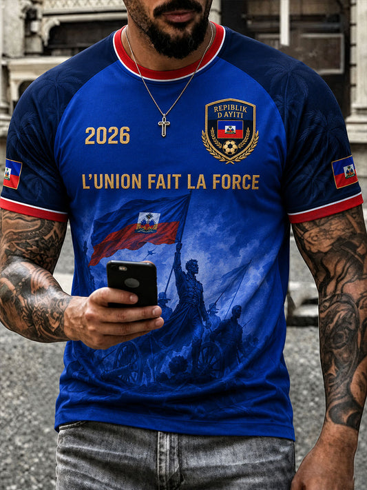 Men's 2026 Haiti Soccer T-Shirts