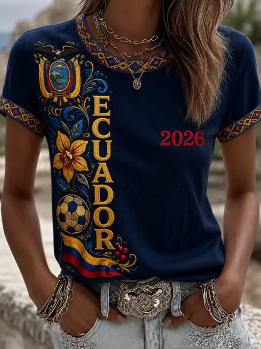 Women's short-sleeved T-shirt
