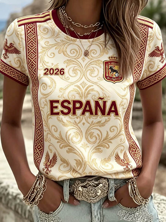 Women's short-sleeved T-shirt