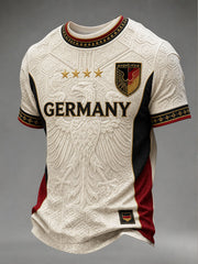 Men's Germany Football Short Sleeves T-shirt