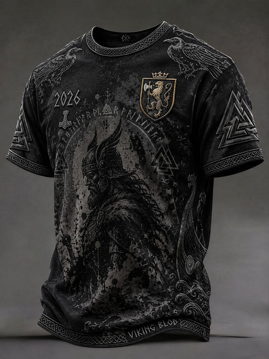 Men's Norway Football Viking T-Shirts