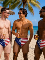 Men's Printed Beach Shorts