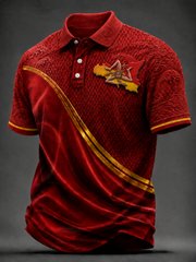 Men's Three-curved Leg Shirt