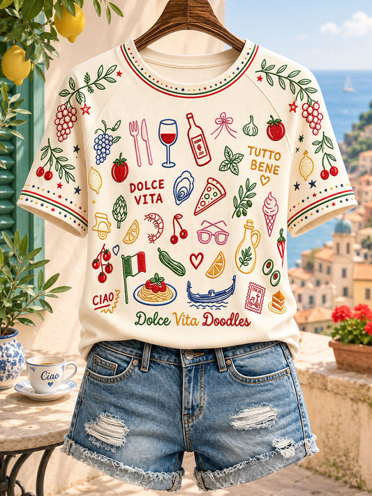 Women's Italian Holiday T-Shirts