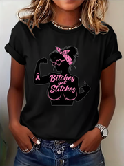 Women's Casual Print Short-Sleeve T-Shirt