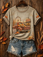 Women's Autumn Pumpkin T-shirts