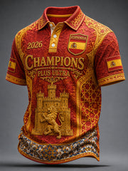 Men's Spain Champions Tops