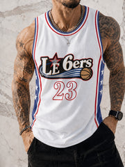Men's Basketball 23 Printed Racket Vest