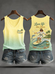 Women's "Love Life Like Jesus" Jesus Surfing Vacation Vests