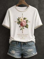 Women's Jesus Is The Light Of The World T-shirt