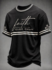 Men's"Faith Over Fear" Faith Casual T-shirt