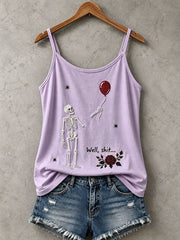 Women's Gothic Skull Tank Top