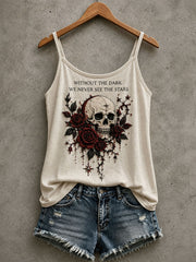 Women's Gothic Skull Tank Top