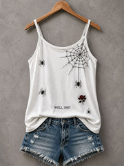 Women's Gothic Spider Tank Top