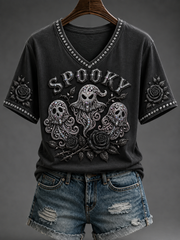 Women's Halloween Short-sleeved T-shirt