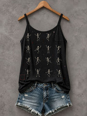 Women's Gothic Skull Tank Top