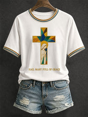 Women's Hail Mary Full Of Grace T-shirt