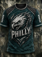 Men's Football Philly Printed T-shirt