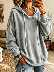 Women's BE STILL AND KNOW Printed Casual Hoodie