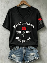 Women's Disappointed But Not Surprised T-Shirt