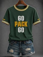 Women's America Football Printed T-shirt