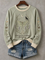 Women's I Find Your Lack Of Whimsy Disturbing Sweatshirt