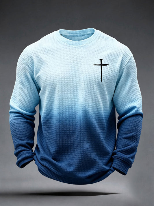 Men's Faith Cross Waffle Top