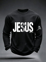 Men's Jesus The Way The Truth And The Life Waffle Top