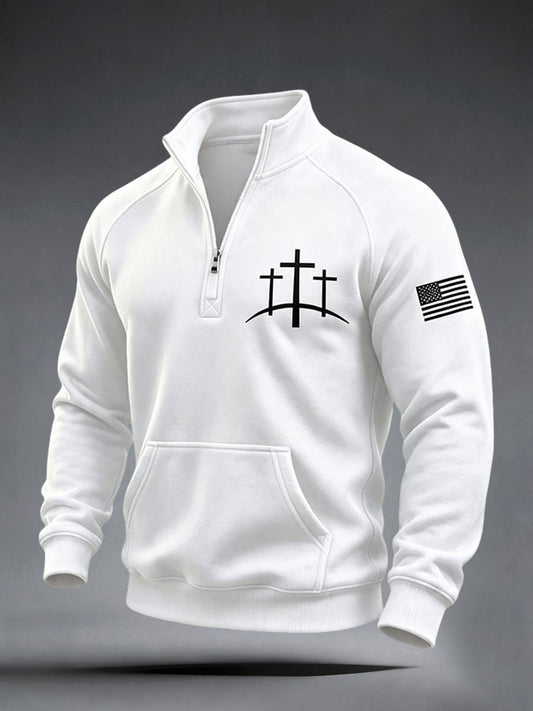 Men's Faith Cross Hoodie