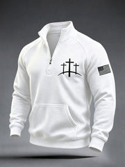 Men's Faith Cross Hoodie