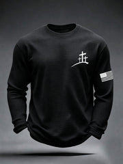 Men's Faith Cross Waffle Top