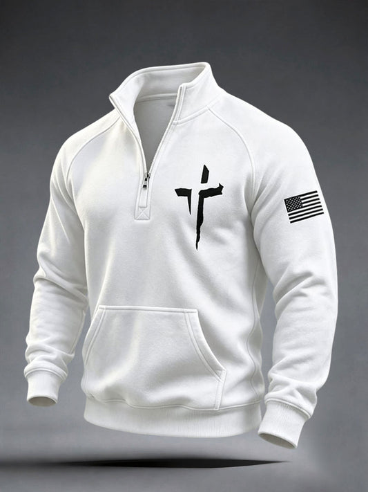 Men's Faith Cross Hoodie