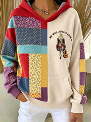 Women's Country Music Lover We Will Always Love U 925 Printed Hoodie
