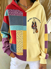 Women's Country Music Lover We Will Always Love U 925 Printed Hoodie