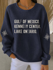Women's Gulf Of Mexico Kennedy Center Lake Ontario Sweatshirt