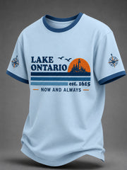 Men's Lake Ontario Now And Always Tee