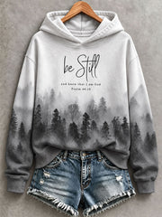 Women's Be Still And Know That I Am God Hoodie