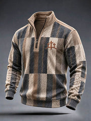Men's Christian Art Cross Sweatshirt
