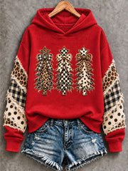 Women's Christmas tree Regular Hoodie